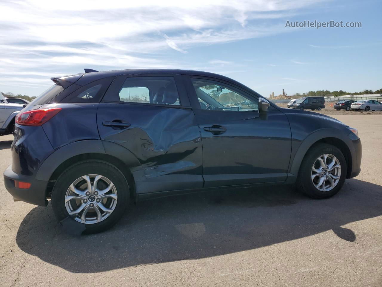 2016 Mazda Cx-3 Touring Blue vin: JM1DKBC79G0123791