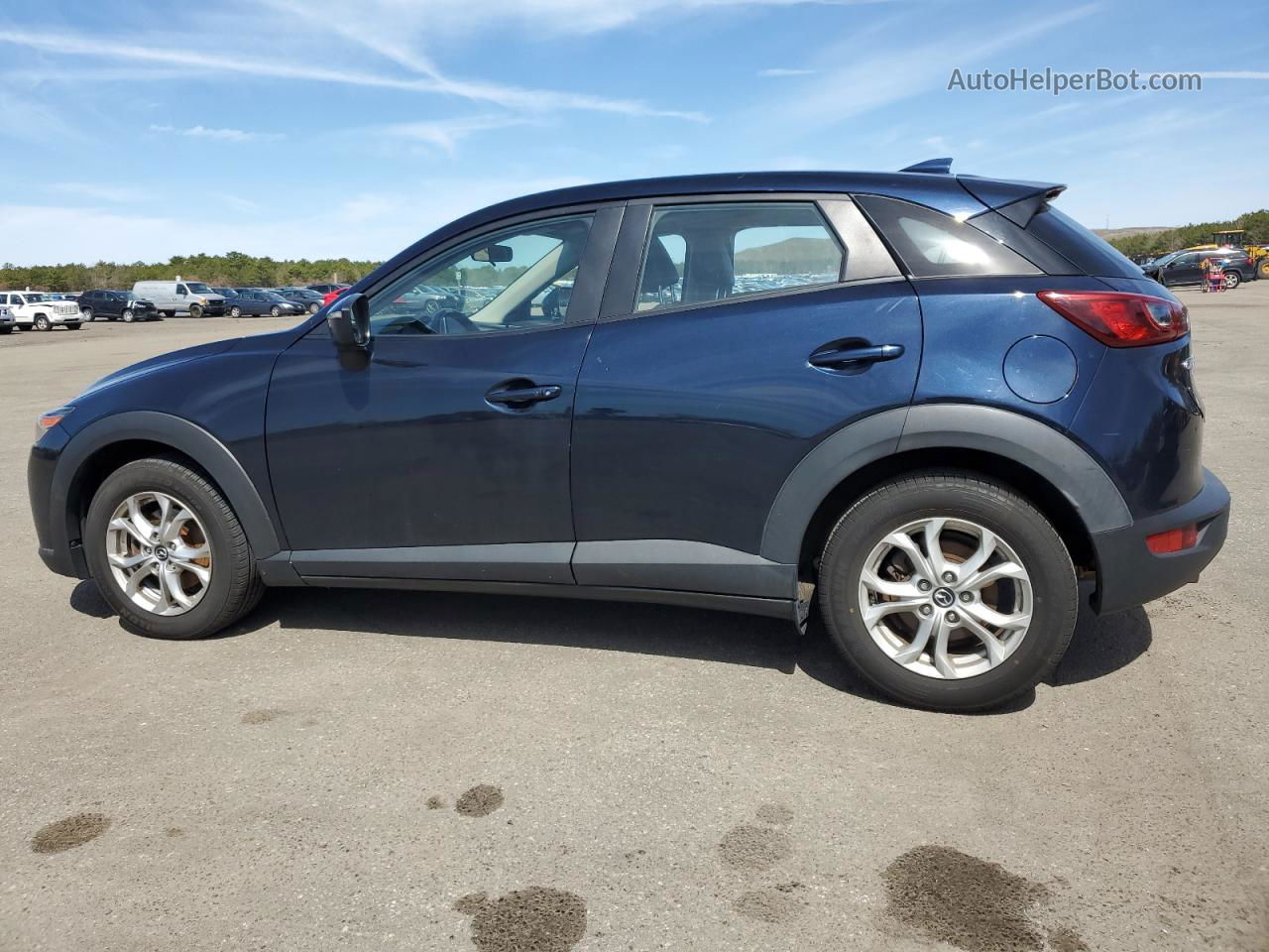 2016 Mazda Cx-3 Touring Blue vin: JM1DKBC79G0123791