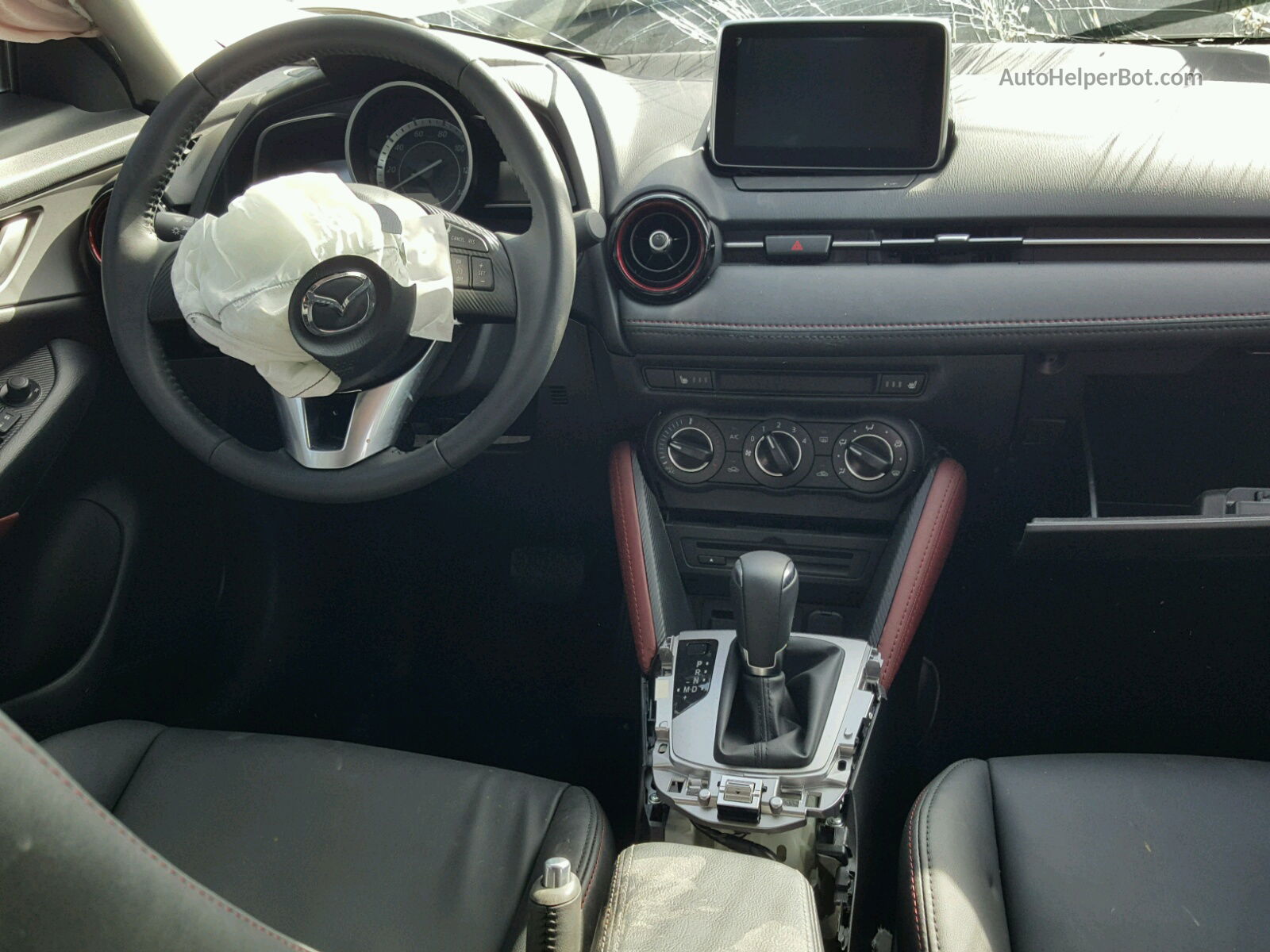2016 Mazda Cx-3 Touring White vin: JM1DKBC79G0124519