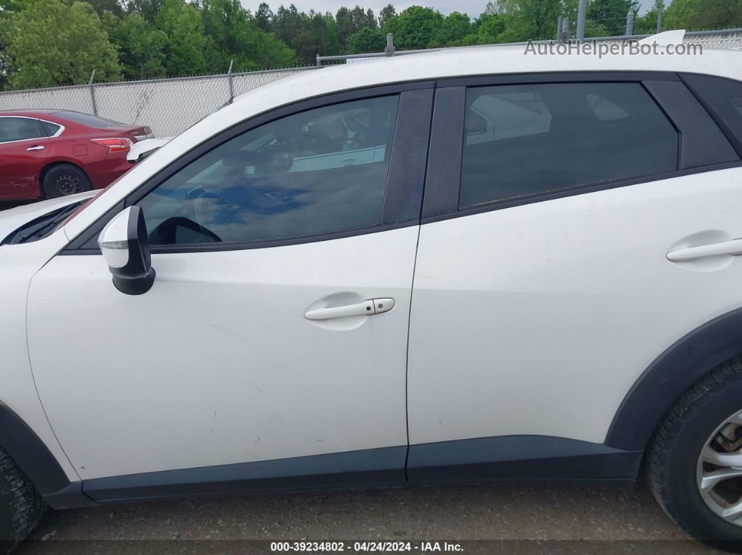 2016 Mazda Cx-3 Touring White vin: JM1DKBC7XG0105817