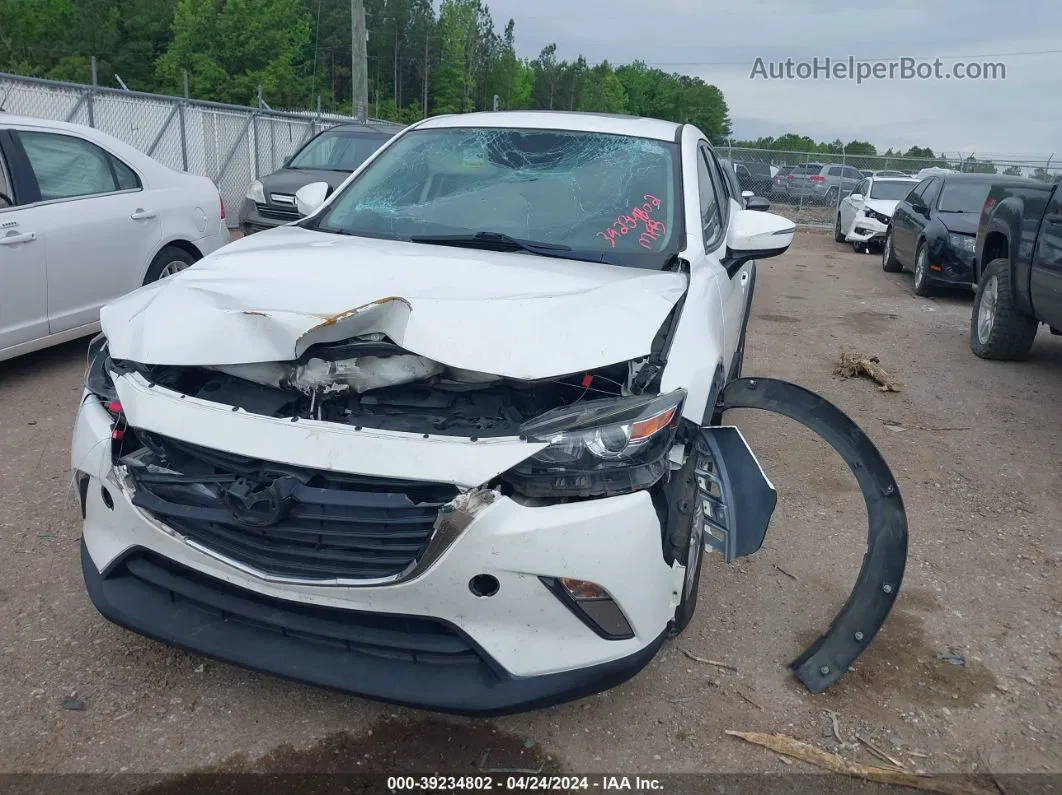 2016 Mazda Cx-3 Touring White vin: JM1DKBC7XG0105817