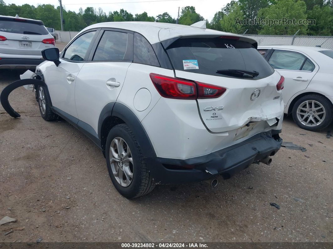 2016 Mazda Cx-3 Touring White vin: JM1DKBC7XG0105817