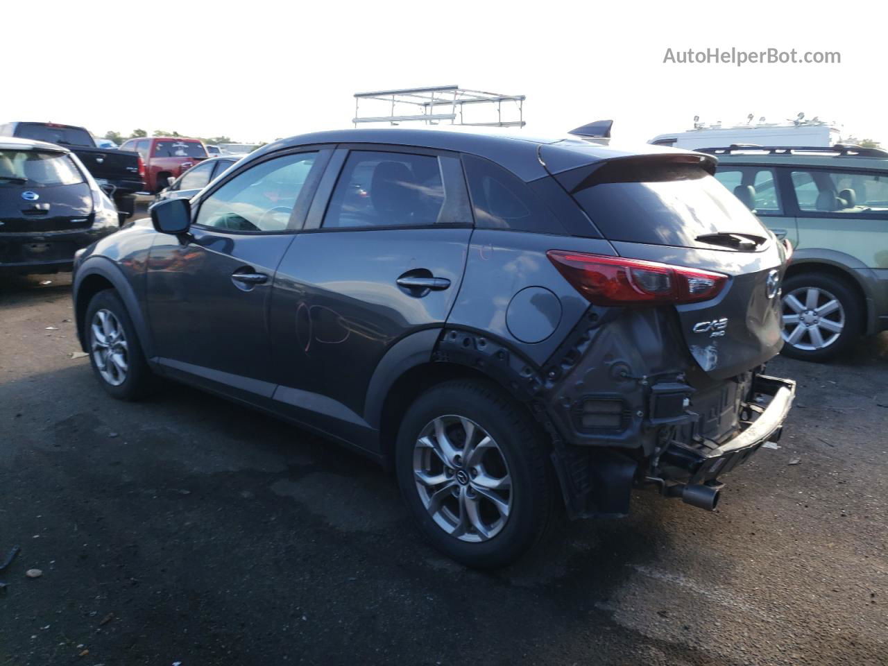 2016 Mazda Cx-3 Touring Gray vin: JM1DKBC7XG0111360