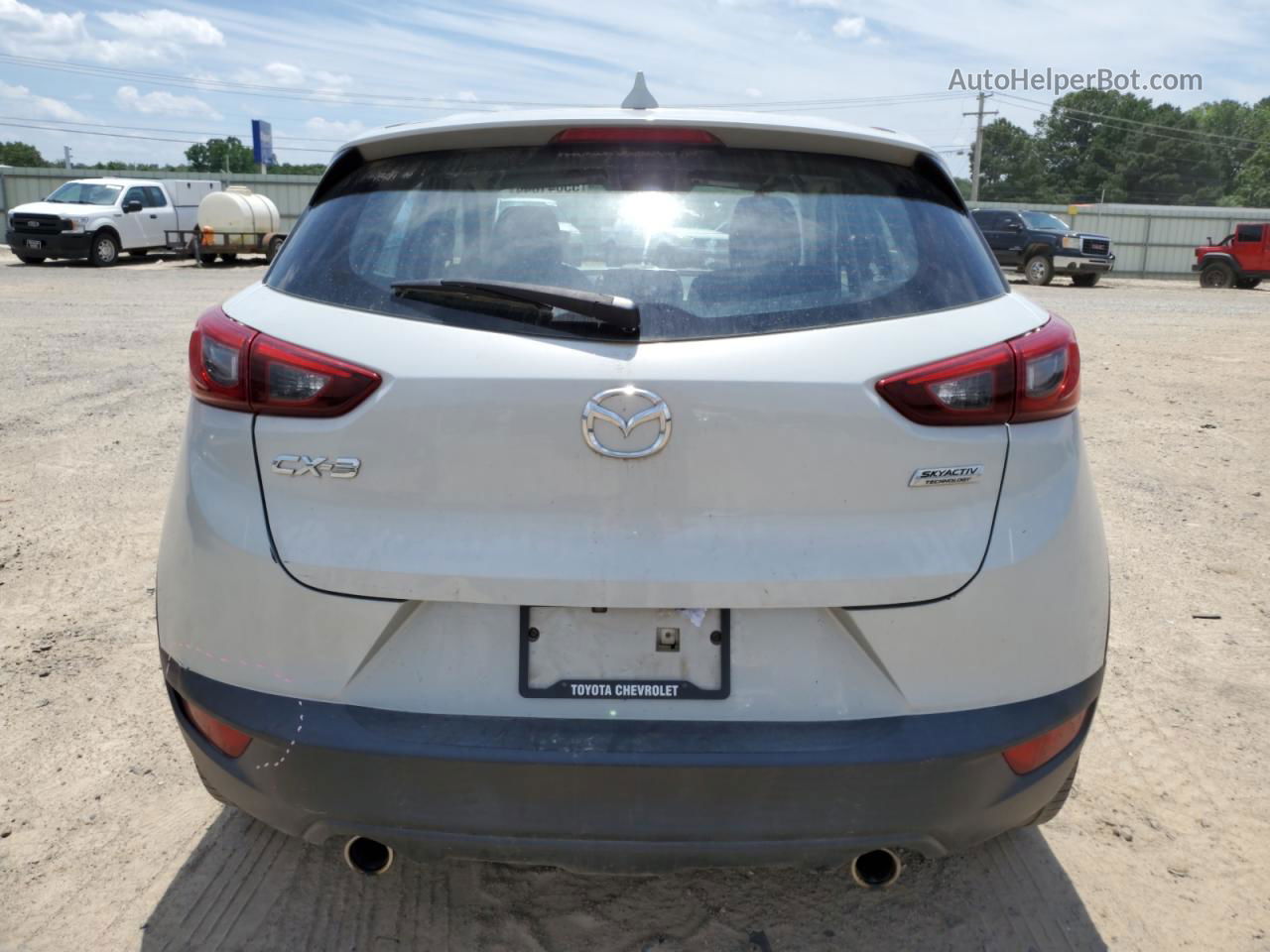 2016 Mazda Cx-3 Touring Silver vin: JM1DKBC7XG0114422