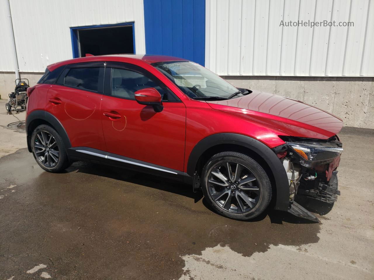 2016 Mazda Cx-3 Grand Touring Red vin: JM1DKBD70G0100088