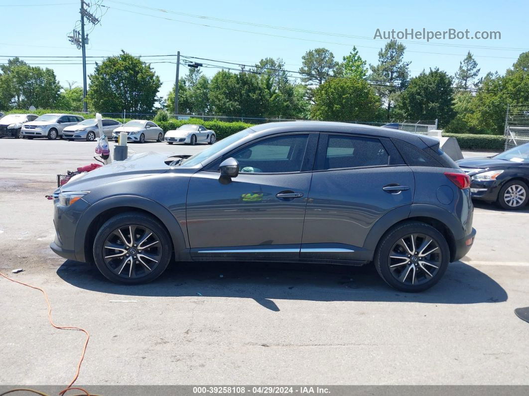 2016 Mazda Cx-3 Grand Touring Gray vin: JM1DKBD70G0107591