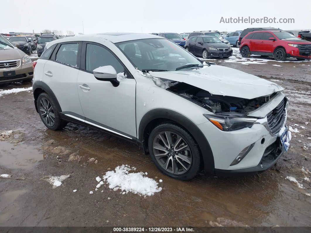 2016 Mazda Cx-3 Grand Touring White vin: JM1DKBD70G0119062