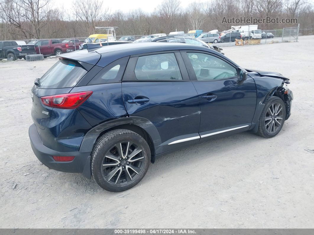 2016 Mazda Cx-3 Grand Touring Dark Blue vin: JM1DKBD74G0106511