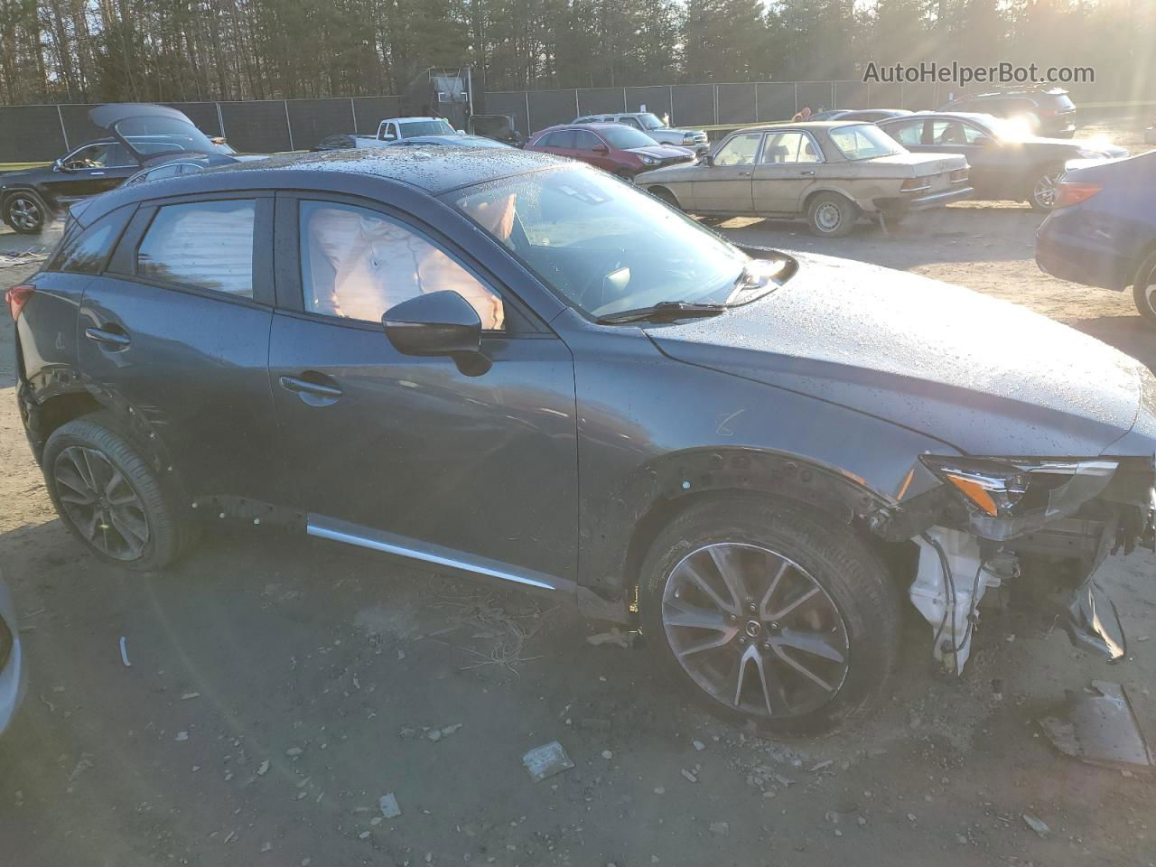 2016 Mazda Cx-3 Grand Touring Угольный vin: JM1DKBD74G0107545