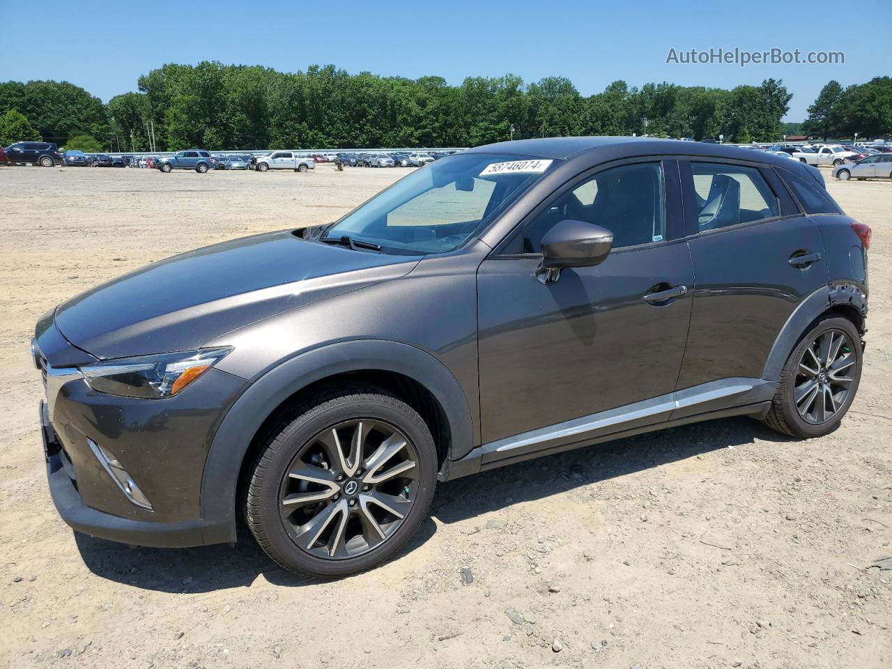 2016 Mazda Cx-3 Grand Touring Серый vin: JM1DKBD74G0110879