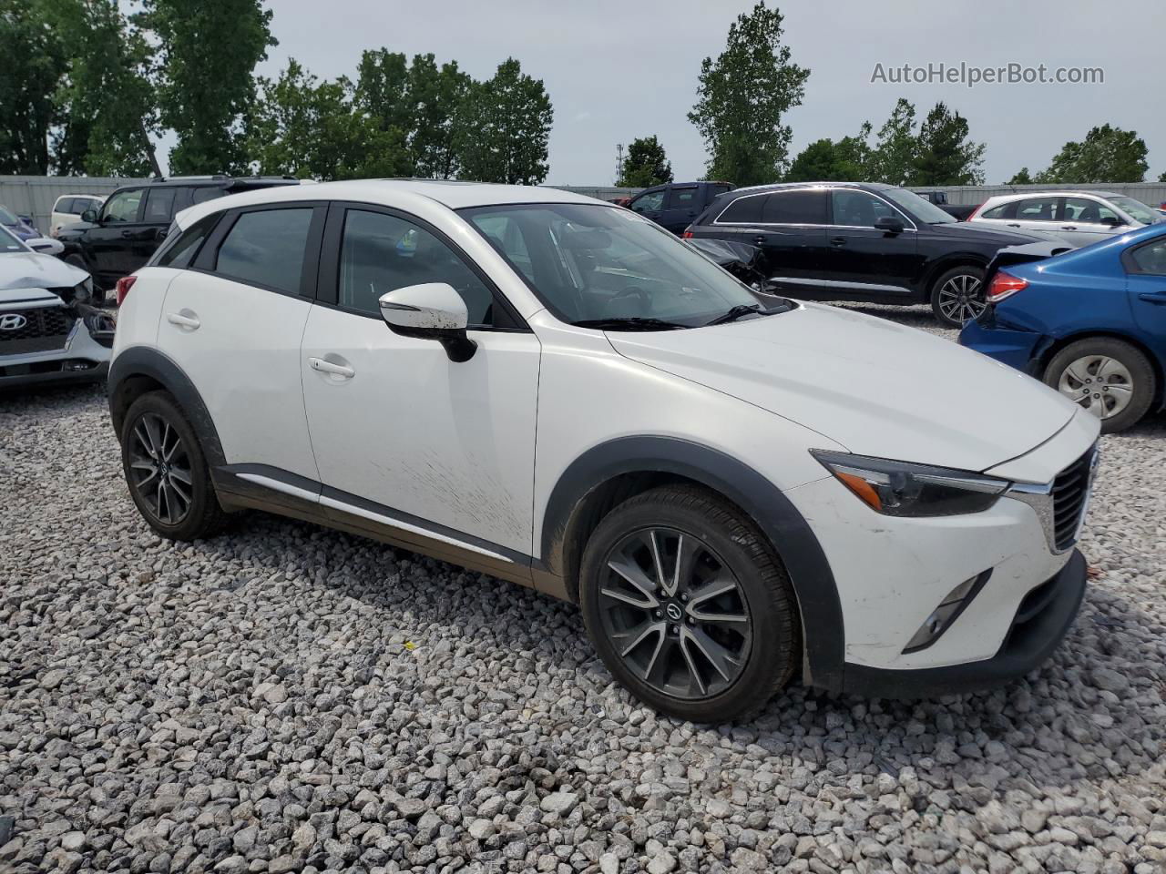 2016 Mazda Cx-3 Grand Touring Белый vin: JM1DKBD75G0107294