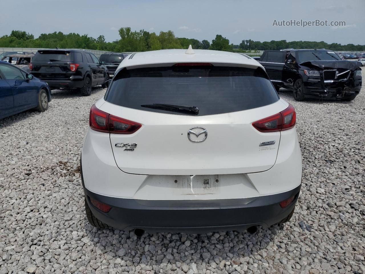 2016 Mazda Cx-3 Grand Touring Белый vin: JM1DKBD75G0107294