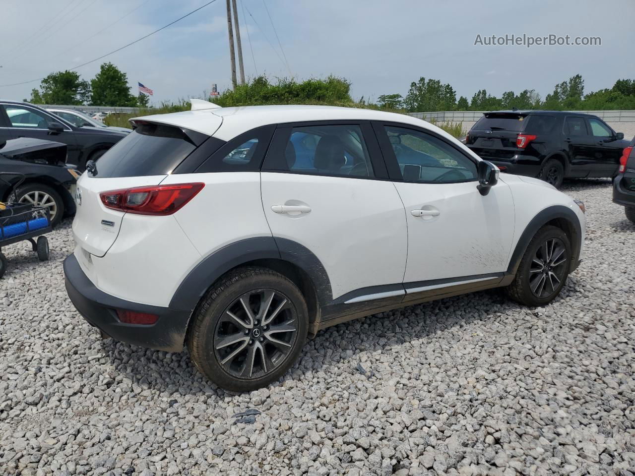 2016 Mazda Cx-3 Grand Touring Белый vin: JM1DKBD75G0107294