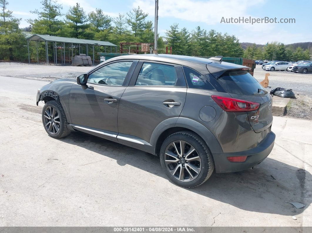 2016 Mazda Cx-3 Grand Touring Gray vin: JM1DKBD76G0104565