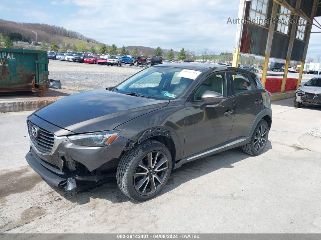 2016 Mazda Cx-3 Grand Touring Gray vin: JM1DKBD76G0104565