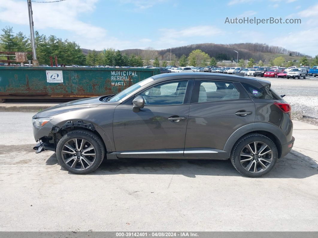 2016 Mazda Cx-3 Grand Touring Gray vin: JM1DKBD76G0104565