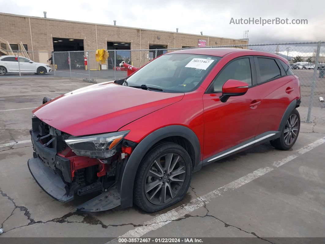 2016 Mazda Cx-3 Grand Touring Red vin: JM1DKBD76G0111547