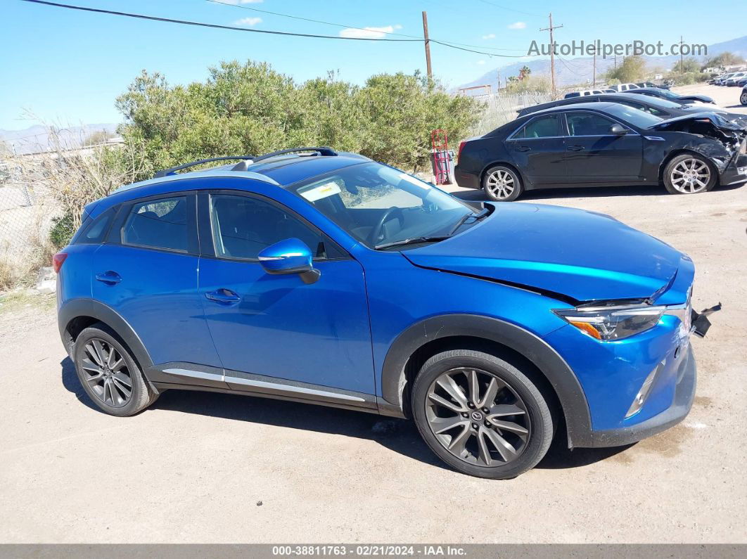 2016 Mazda Cx-3 Grand Touring Blue vin: JM1DKBD77G0121598