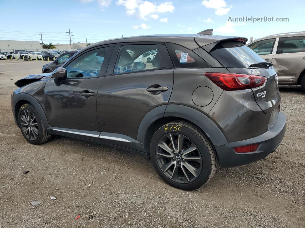 2016 Mazda Cx-3 Grand Touring Gray vin: JM1DKBD78G0126955