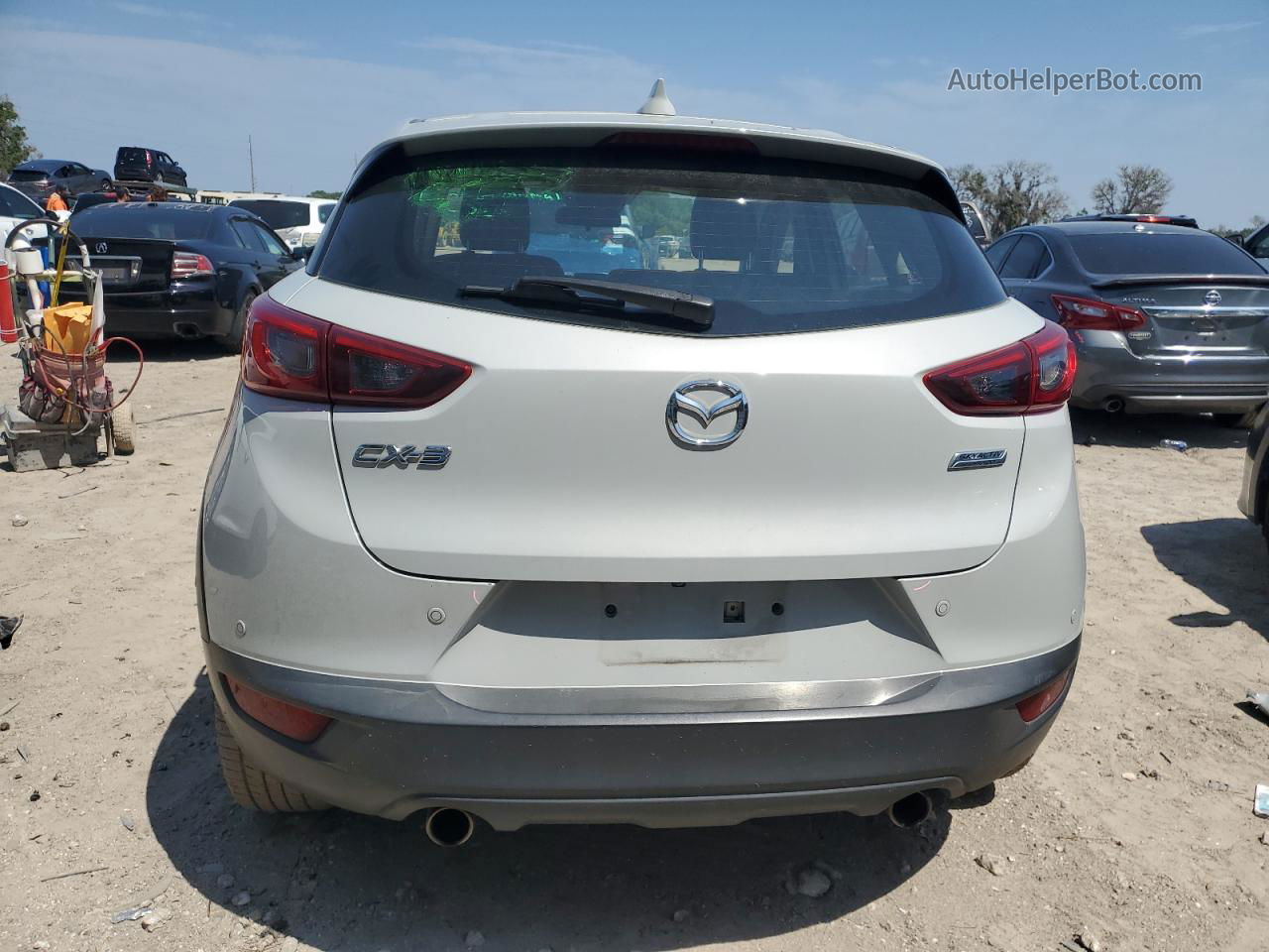 2016 Mazda Cx-3 Grand Touring White vin: JM1DKBD79G0107783