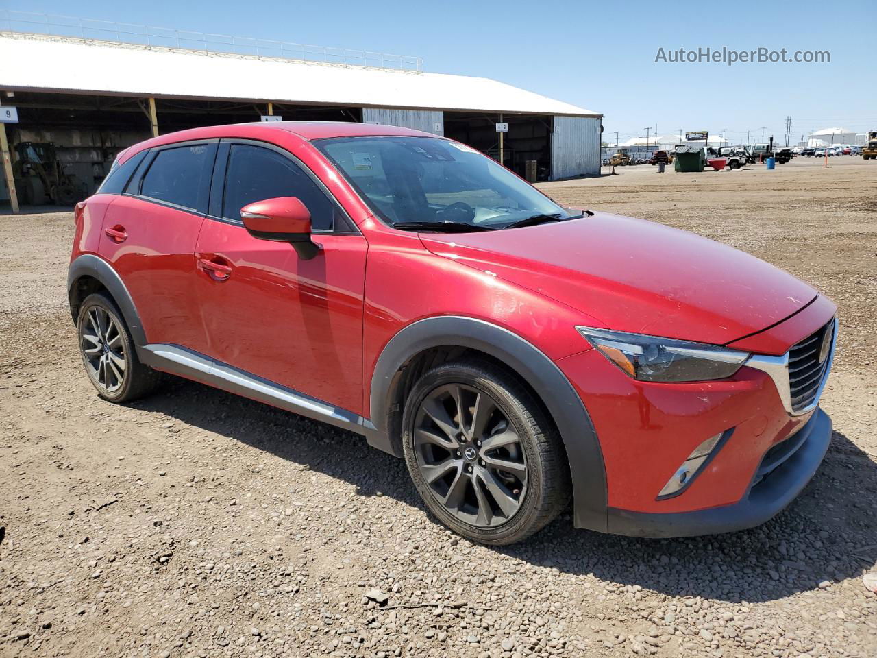 2016 Mazda Cx-3 Grand Touring Красный vin: JM1DKBD7XG0109168