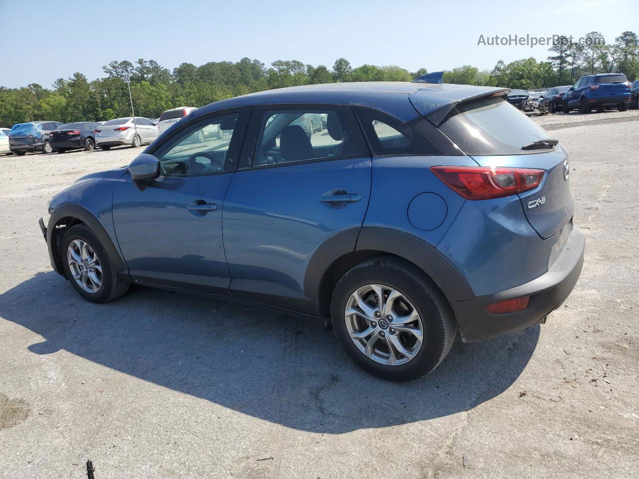 2018 Mazda Cx-3 Sport Blue vin: JM1DKDB70J0328680