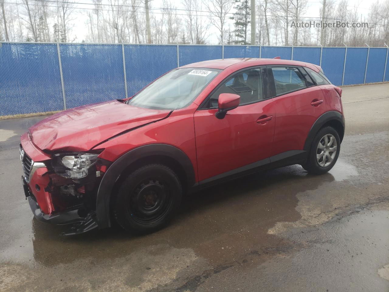 2018 Mazda Cx-3 Sport Red vin: JM1DKDB71J1303085