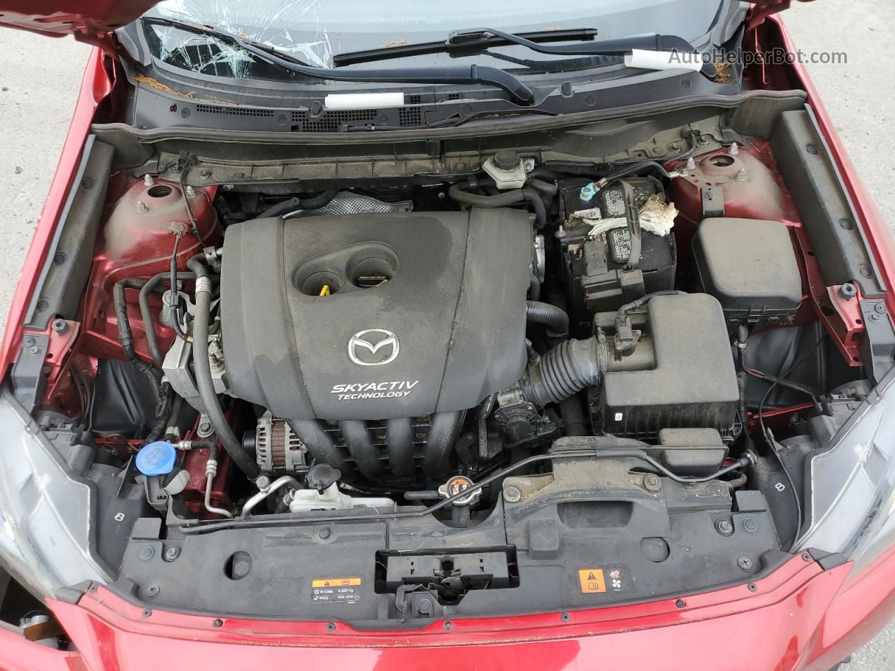 2018 Mazda Cx-3 Sport Red vin: JM1DKDB75J0327380