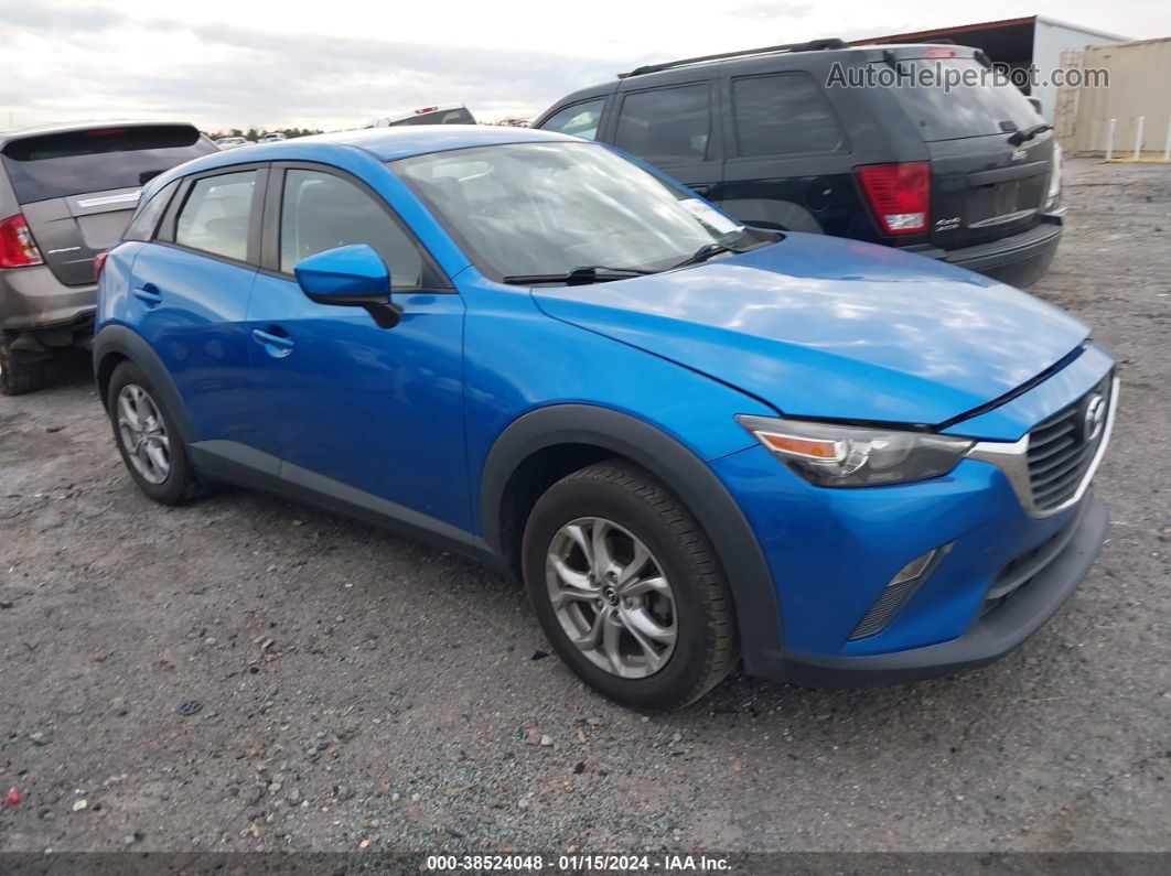 2016 Mazda Cx-3 Sport Blue vin: JM1DKDB76G0136446