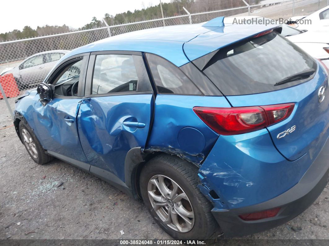 2016 Mazda Cx-3 Sport Blue vin: JM1DKDB76G0136446