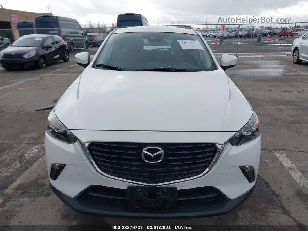 2018 Mazda Cx-3 Sport White vin: JM1DKDB77J0315747