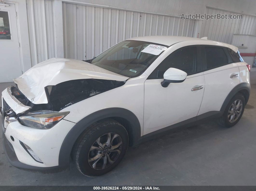 2016 Mazda Cx-3 Sport White vin: JM1DKDB79G0130981