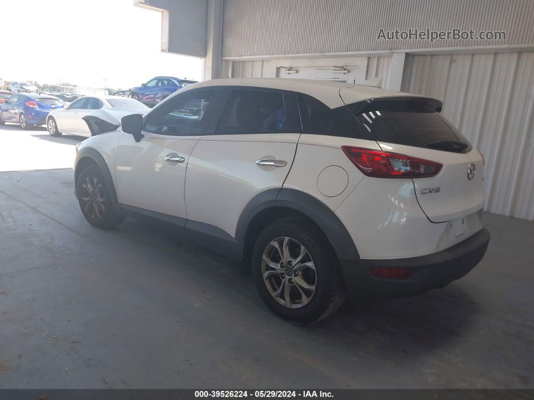 2016 Mazda Cx-3 Sport White vin: JM1DKDB79G0130981