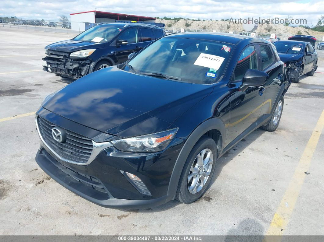 2018 Mazda Cx-3 Sport Black vin: JM1DKDB7XJ0300272