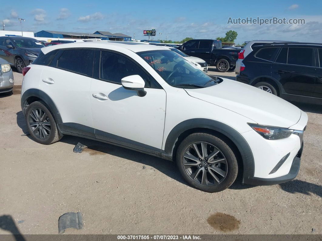 2017 Mazda Cx-3 Touring White vin: JM1DKDC70H0144915