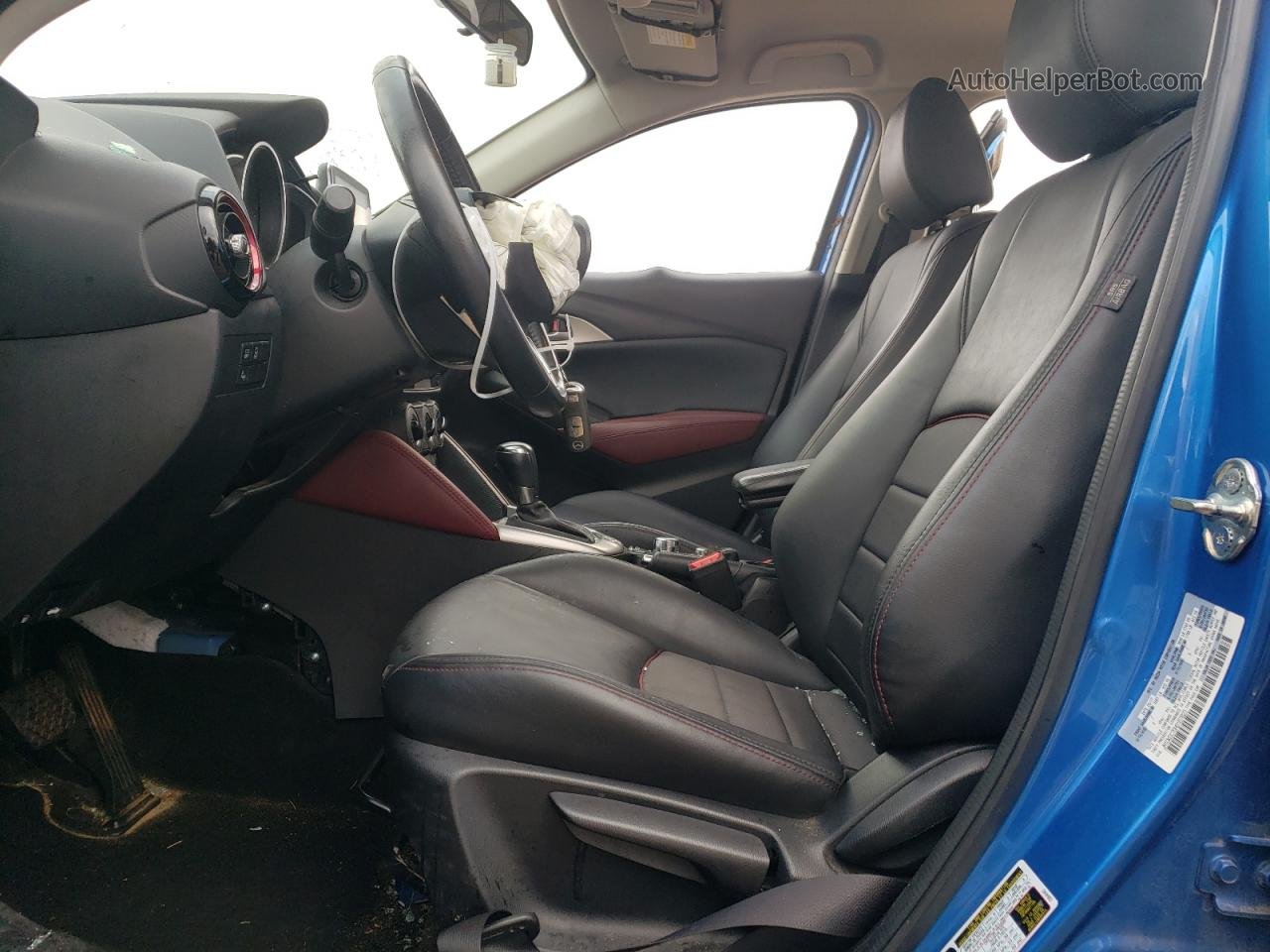 2017 Mazda Cx-3 Touring Blue vin: JM1DKDC70H0167823