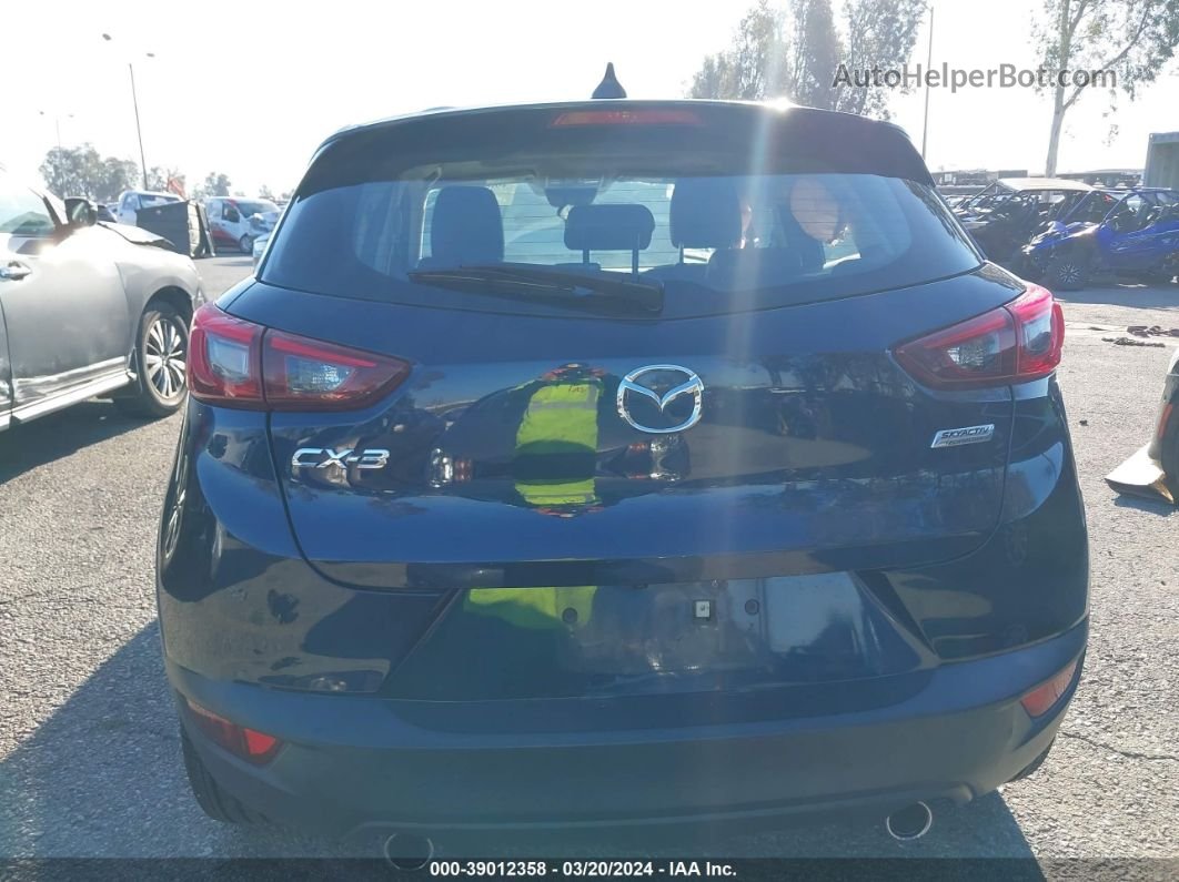 2018 Mazda Cx-3 Touring Blue vin: JM1DKDC71J0303916