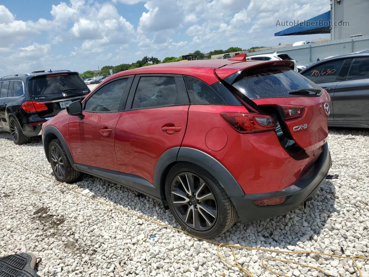 2018 Mazda Cx-3 Touring Red vin: JM1DKDC72J0332664