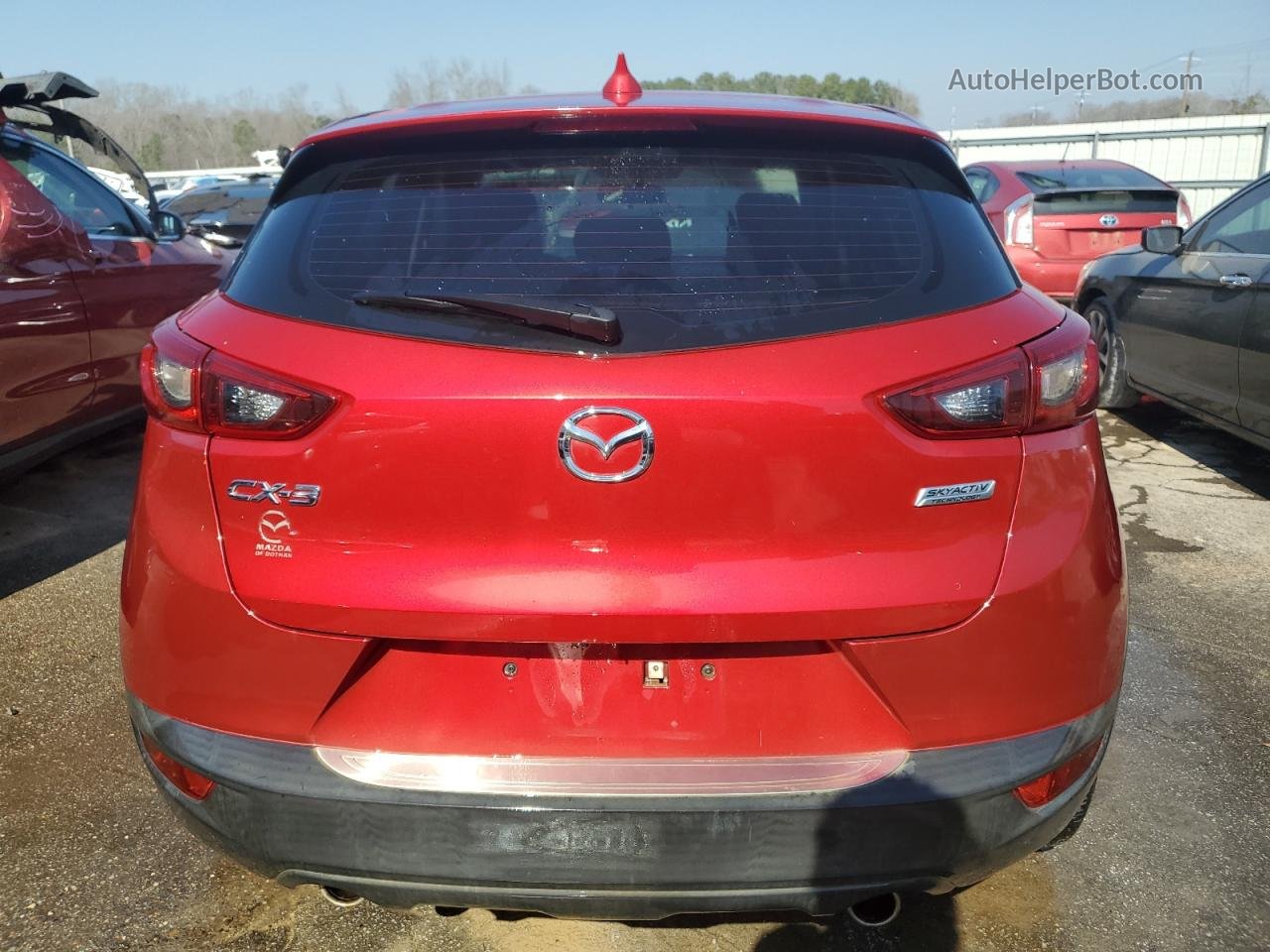 2016 Mazda Cx-3 Touring Красный vin: JM1DKDC73G0130862