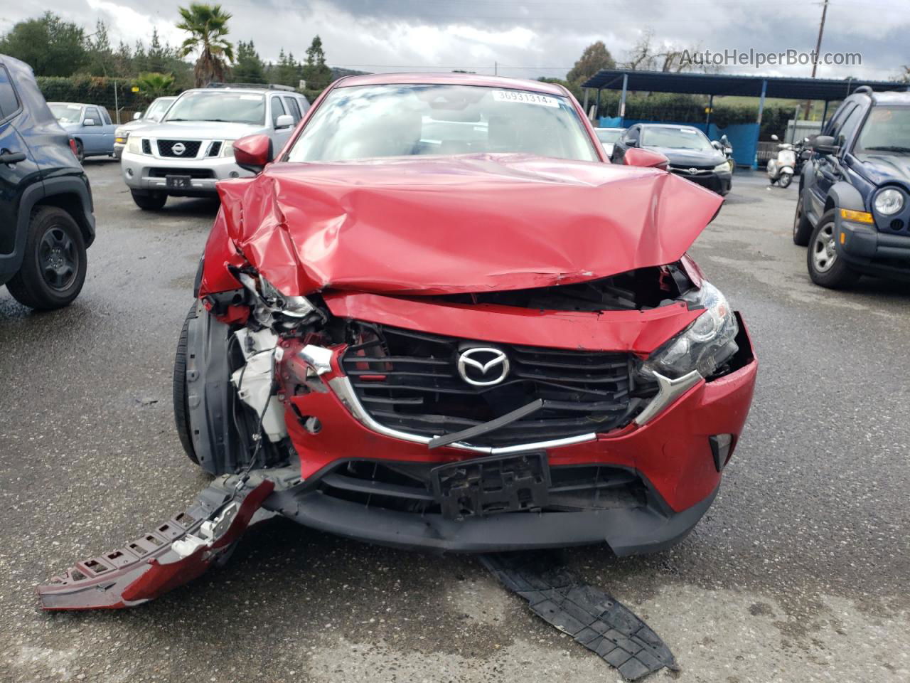 2018 Mazda Cx-3 Touring Red vin: JM1DKDC73J0312326