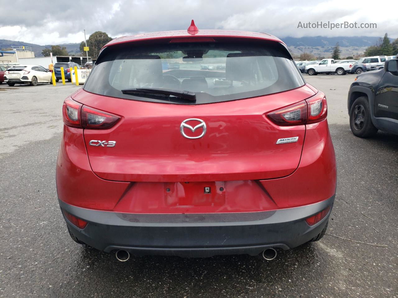 2018 Mazda Cx-3 Touring Red vin: JM1DKDC73J0312326