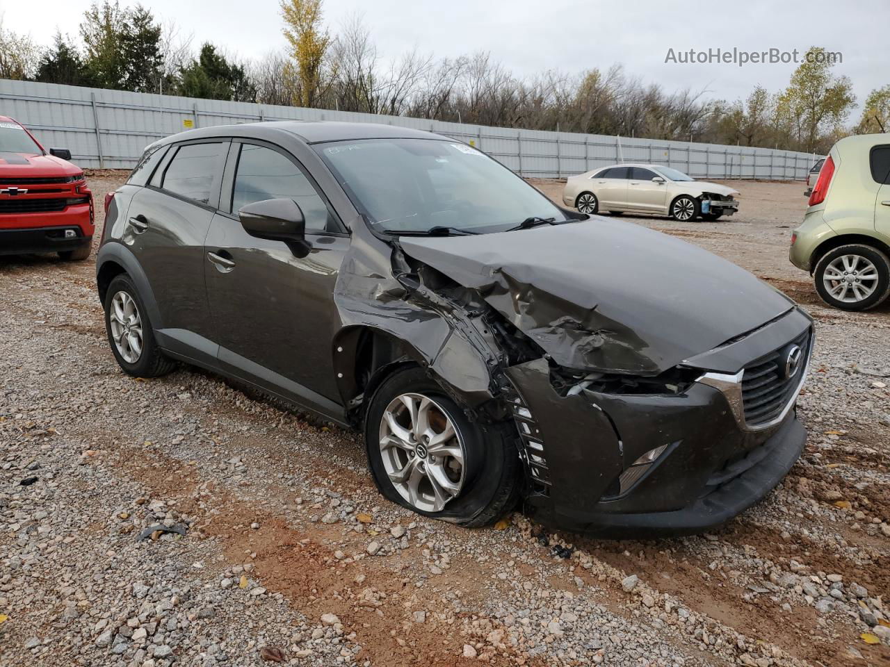 2016 Mazda Cx-3 Touring Charcoal vin: JM1DKDC74G0131423