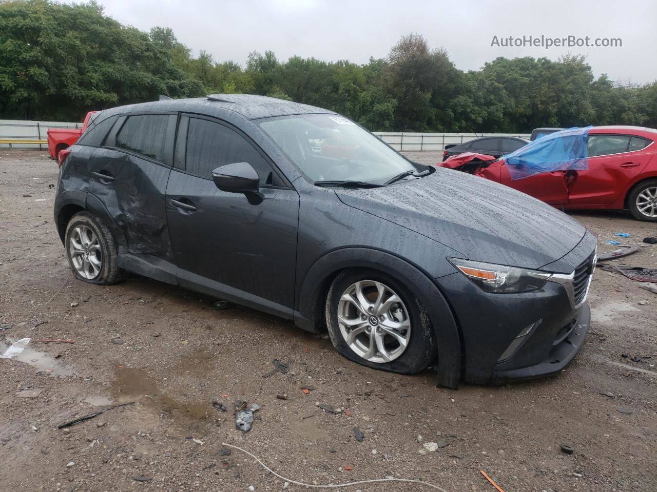 2016 Mazda Cx-3 Touring Серый vin: JM1DKDC74G0133141