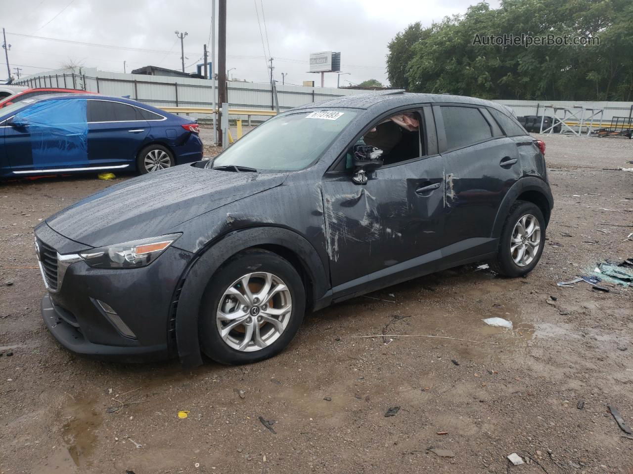 2016 Mazda Cx-3 Touring Серый vin: JM1DKDC74G0133141