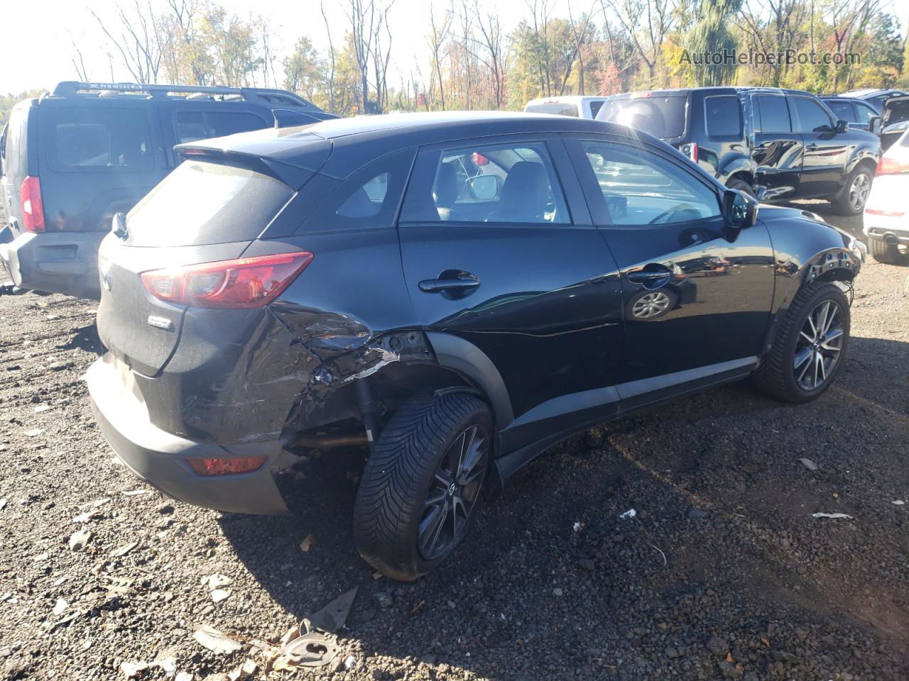 2018 Mazda Cx-3 Touring Черный vin: JM1DKDC74J0315588