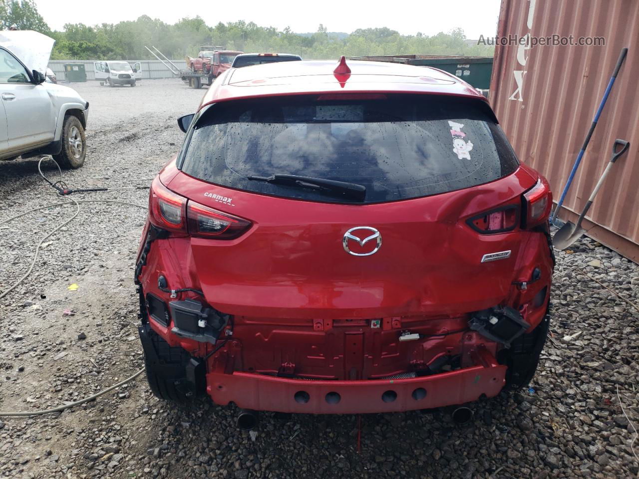 2018 Mazda Cx-3 Touring Red vin: JM1DKDC77J0315777