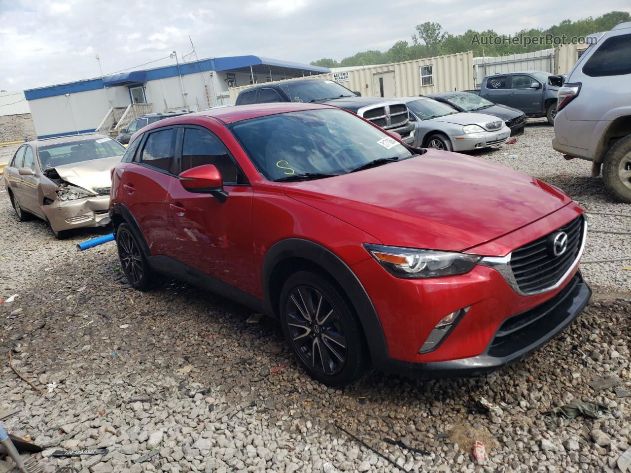 2018 Mazda Cx-3 Touring Red vin: JM1DKDC77J0315777