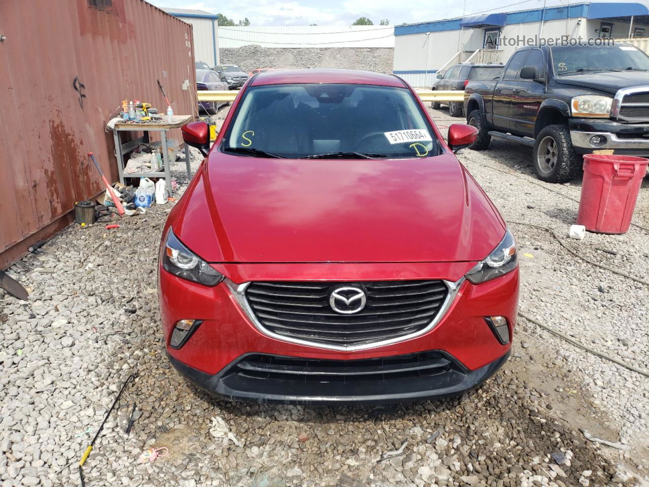 2018 Mazda Cx-3 Touring Red vin: JM1DKDC77J0315777