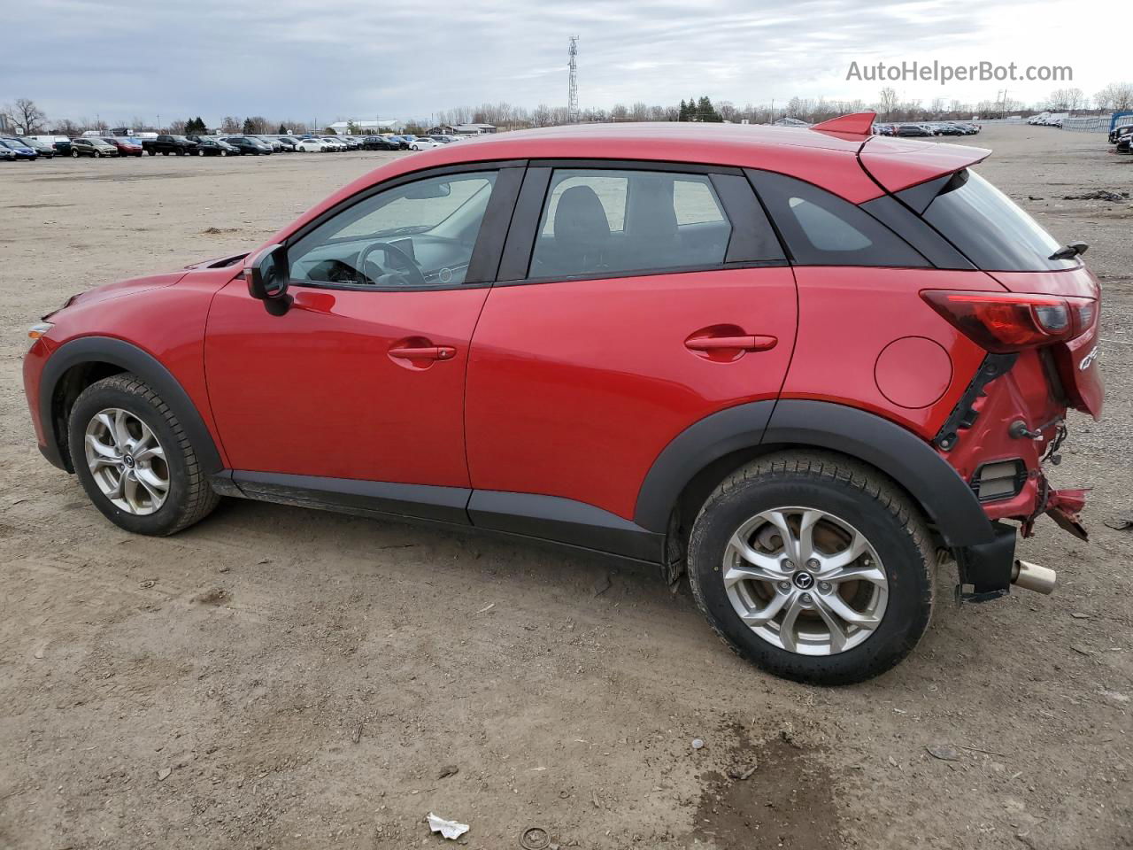 2017 Mazda Cx-3 Touring Red vin: JM1DKDC78H0141227