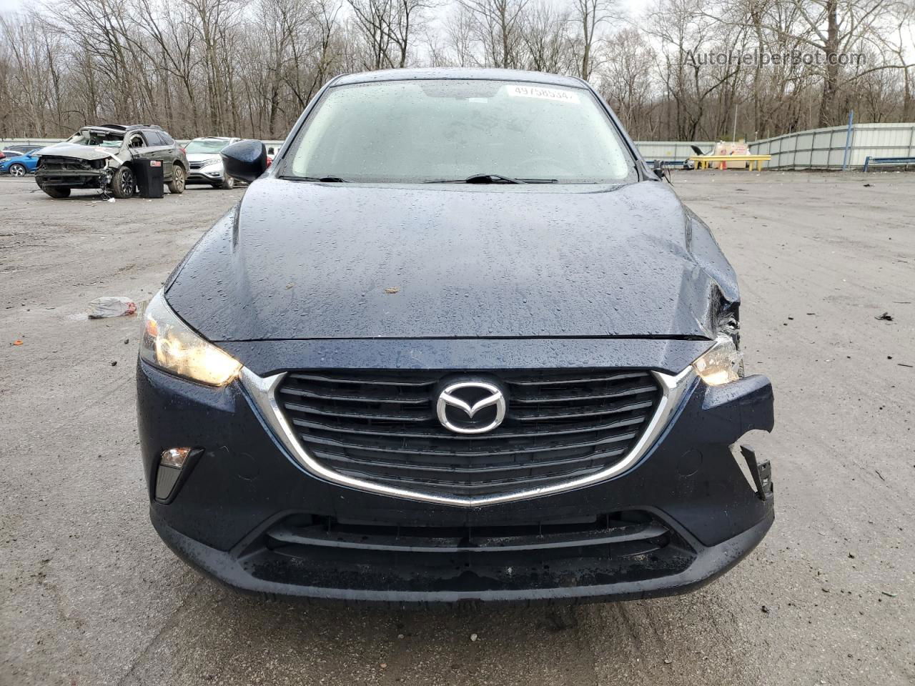 2017 Mazda Cx-3 Touring Синий vin: JM1DKDC78H0171344